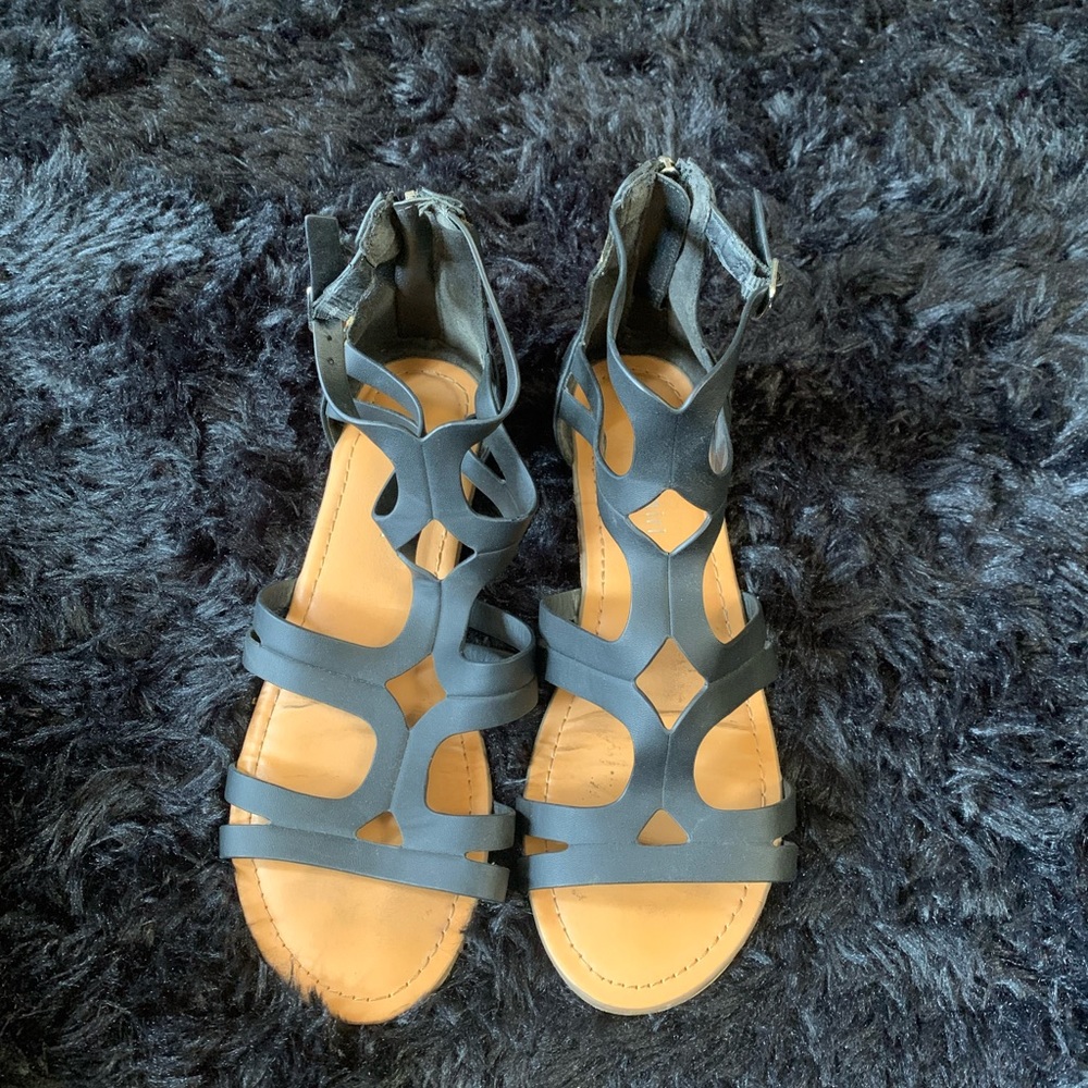 Black sandals